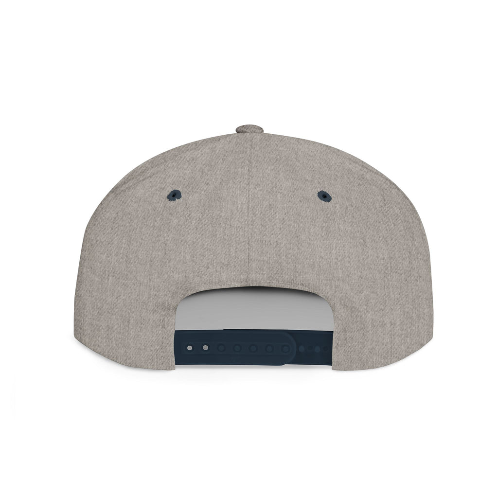 Decatur Eagles Flat Bill Snapback Hat — Vintage Distressed School Logo Cap