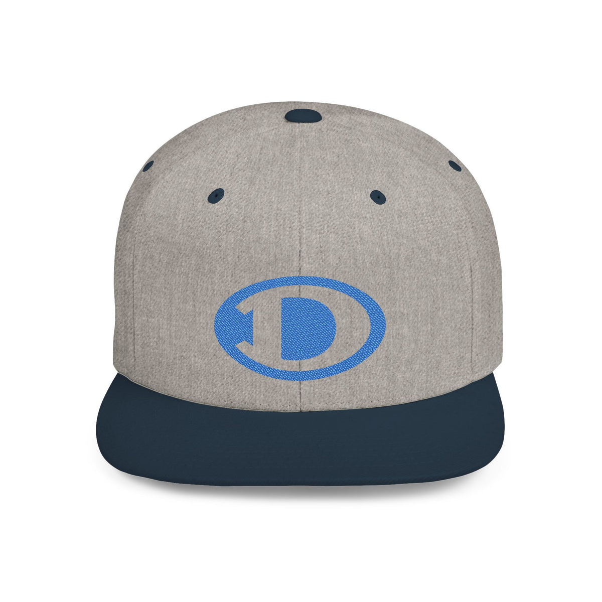 Decatur Eagles Flat Bill Snapback Hat — Vintage Distressed School Logo Cap
