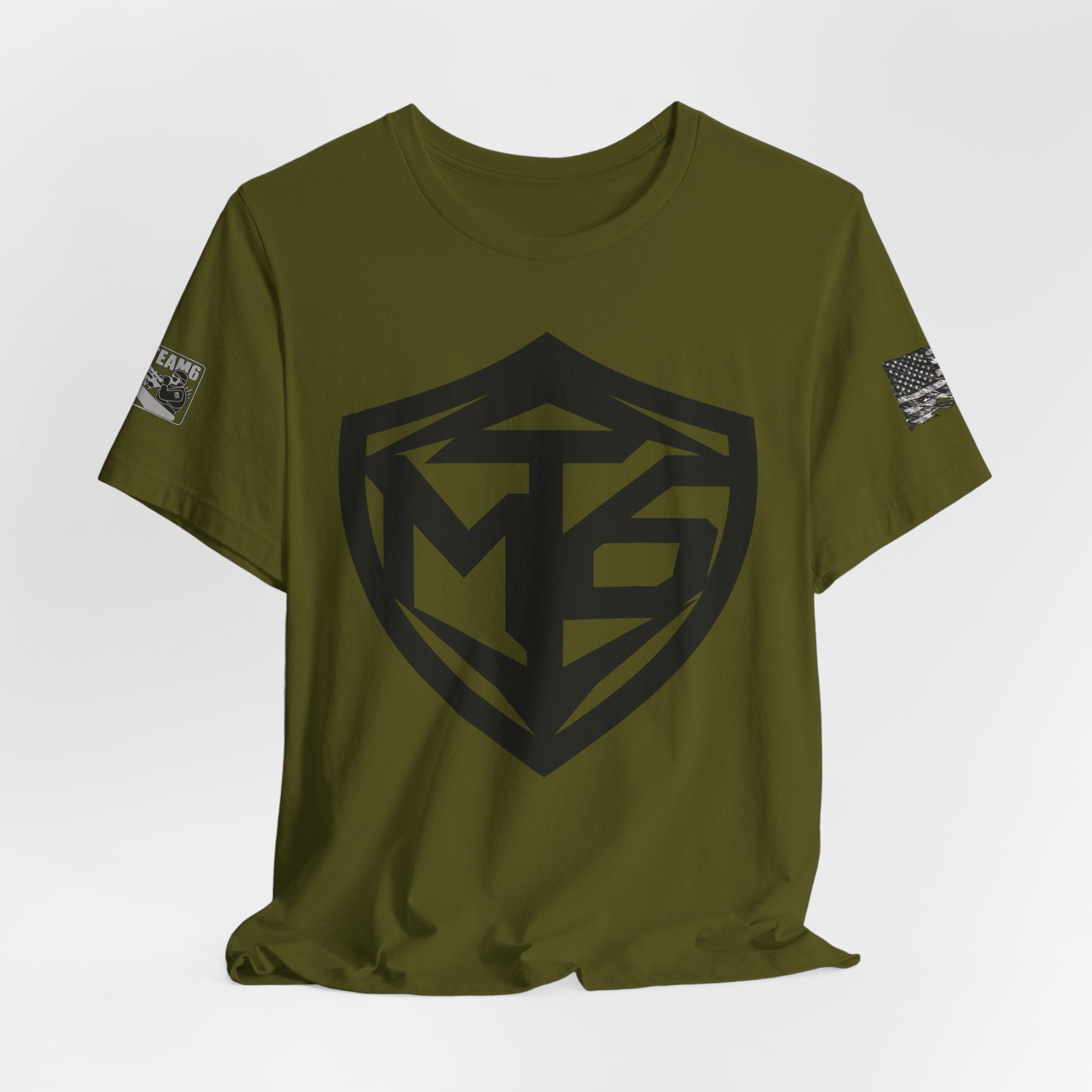 MT6 Sniper Logo Tee — Military Tactical Shooter Graphic T-Shirt