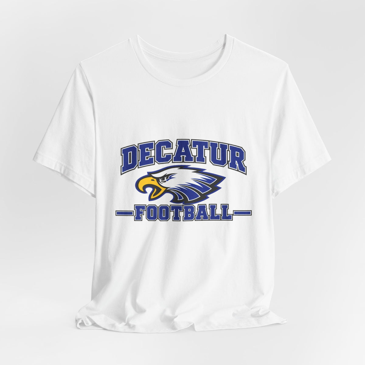 Decatur Football Eagle Tee — #EFND Back Graphic