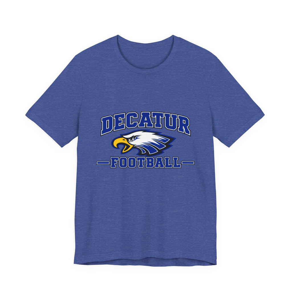 Decatur Football Eagle Tee — #EFND Back Graphic