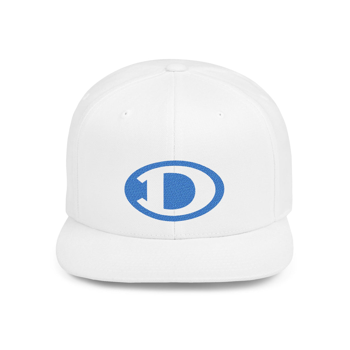 Decatur Eagles Flat Bill Snapback Hat — Vintage Distressed School Logo Cap