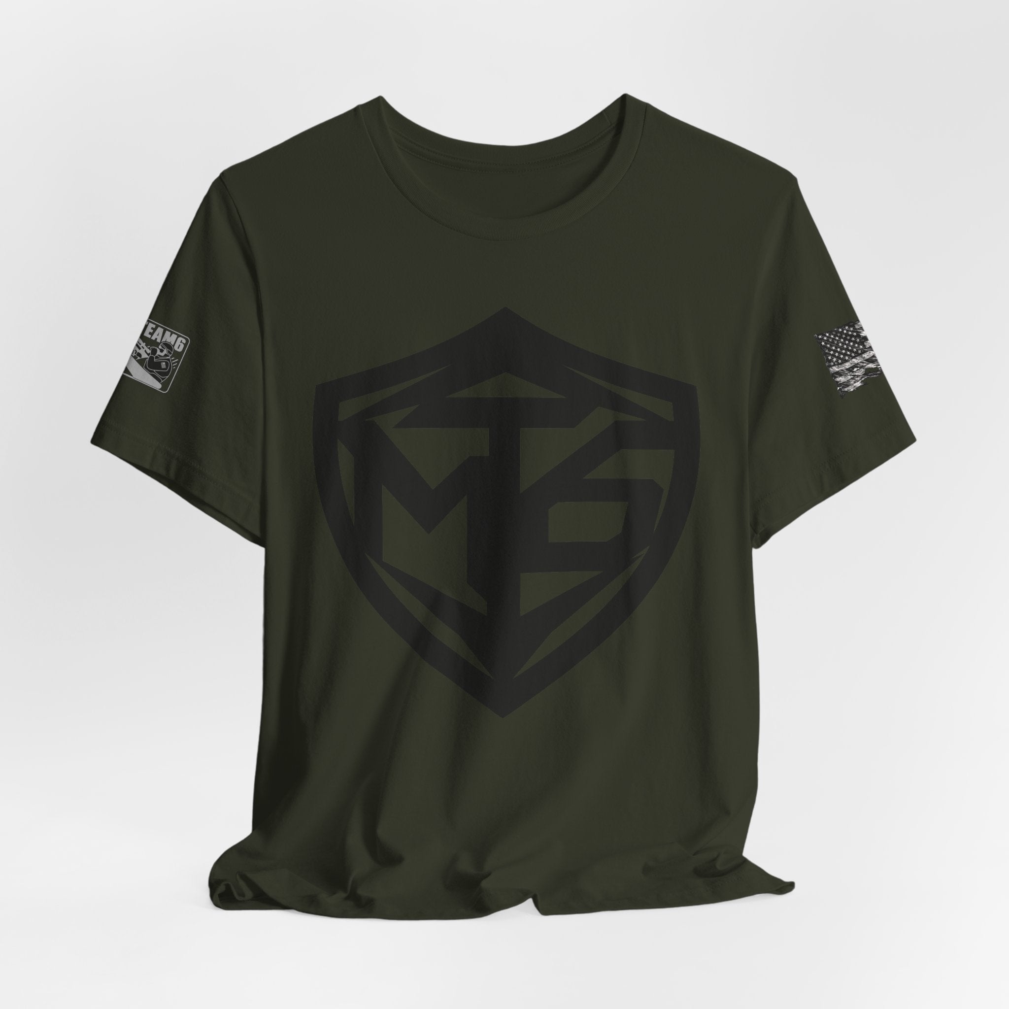 MT6 Sniper Logo Tee — Military Tactical Shooter Graphic T-Shirt