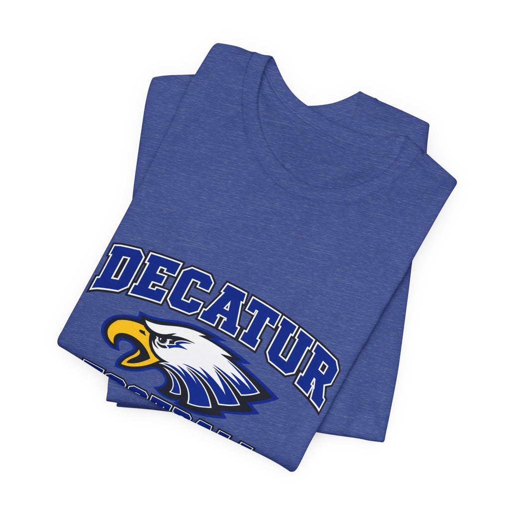 Decatur Football Eagle Tee — #EFND Back Graphic