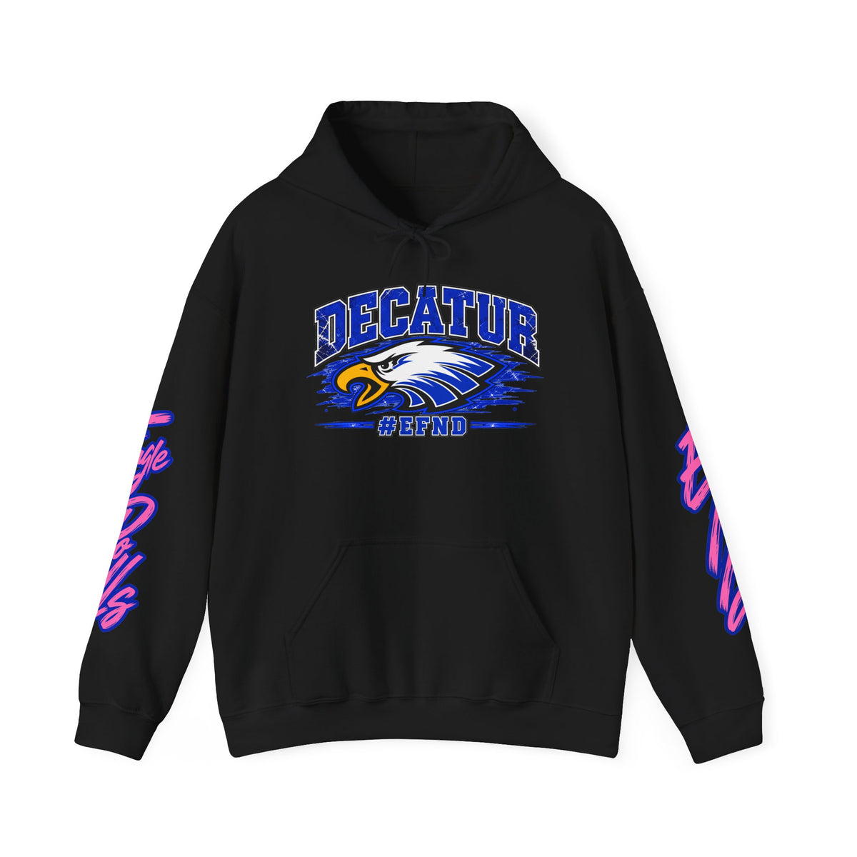 Decatur Eagles Hoodie – #EFND School Spirit Pullover