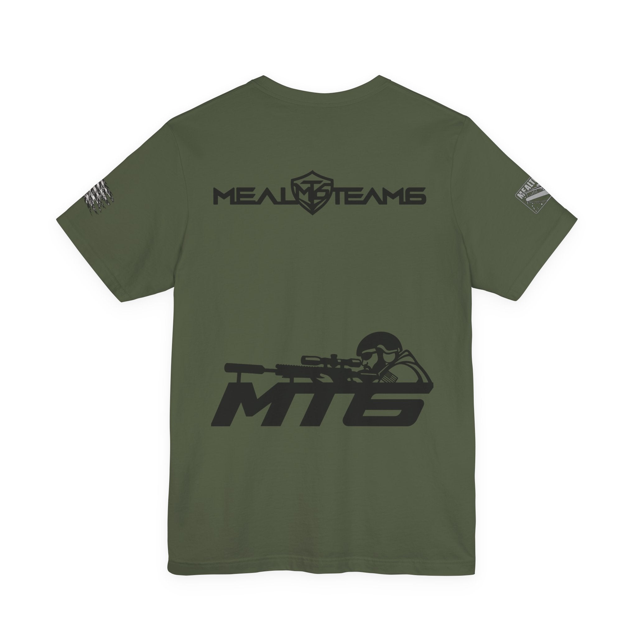 MT6 Sniper Logo Tee — Military Tactical Shooter Graphic T-Shirt