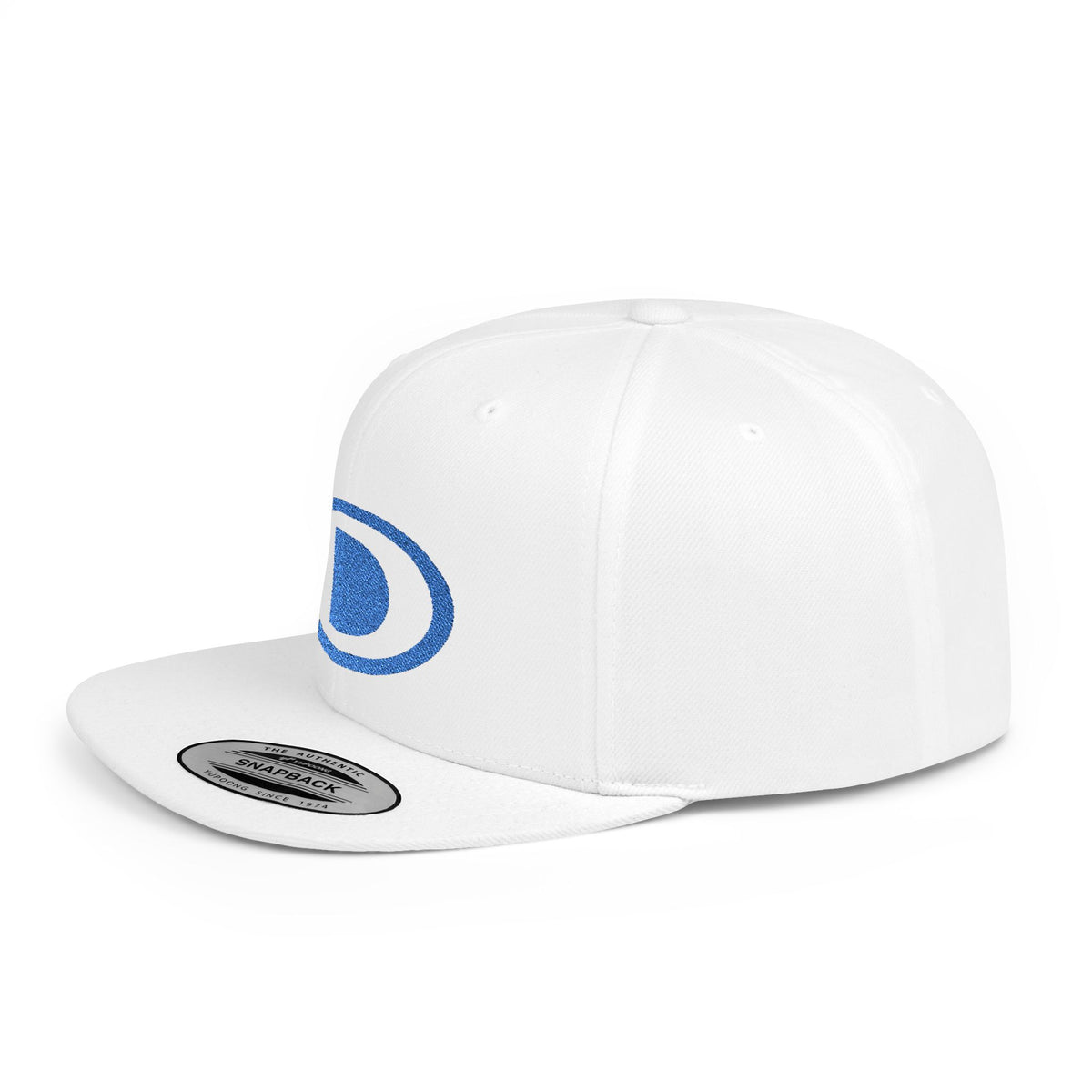 Decatur Eagles Flat Bill Snapback Hat — Vintage Distressed School Logo Cap