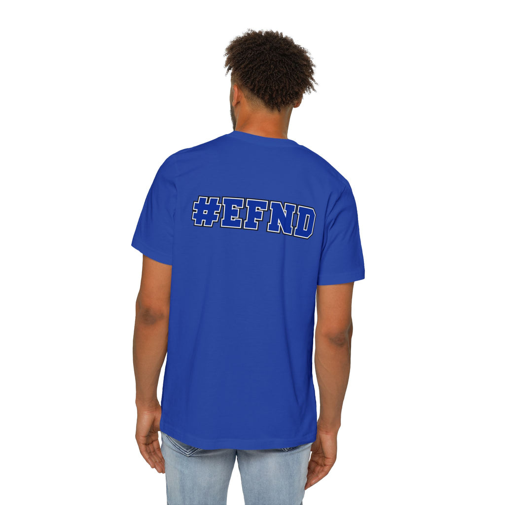 Eagle Dolls Cheer Tee — Cowboy Boots & Pom Design with #EFND Backprint