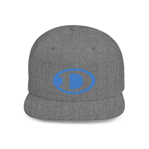 Decatur Eagles Flat Bill Snapback Hat — Vintage Distressed School Logo Cap