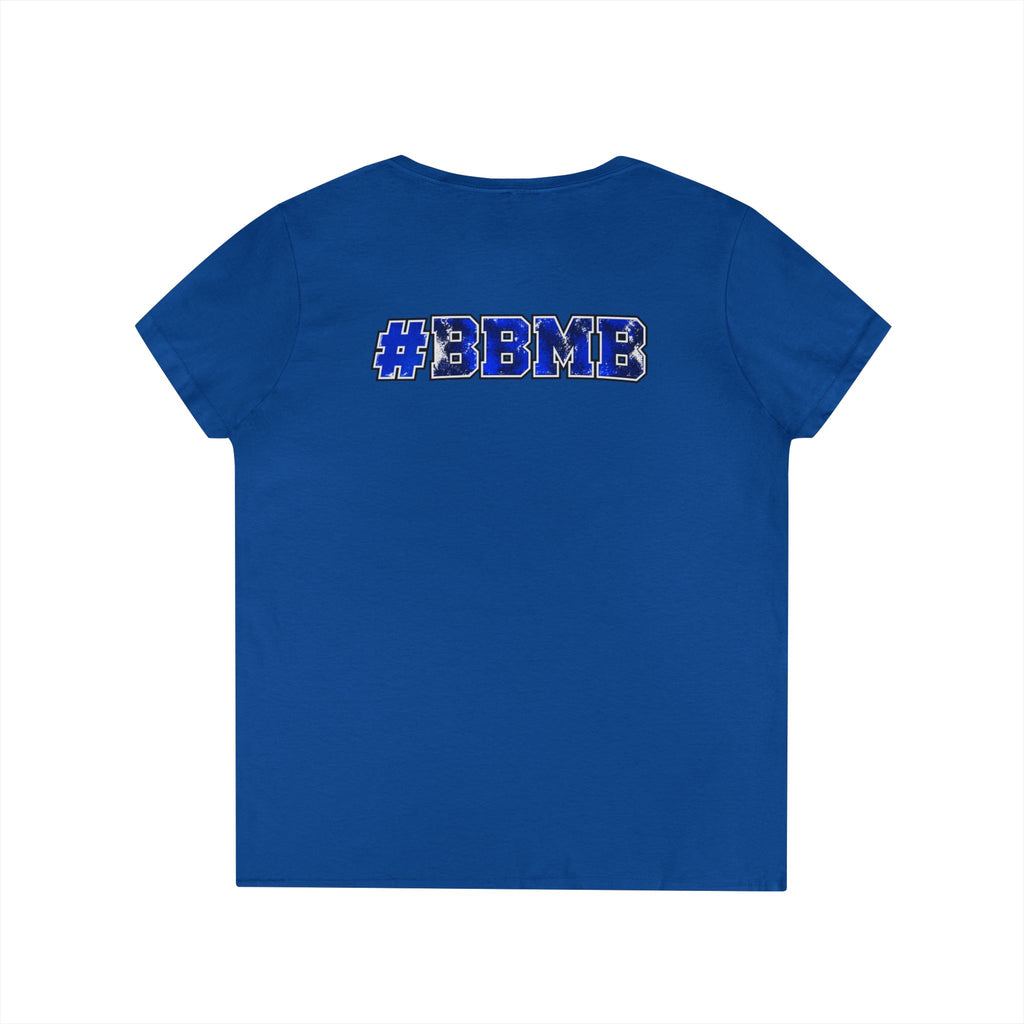 BBMB Ladies' V-Neck T-Shirt – Decatur Marching Band Graphic Tee (#BBMB)