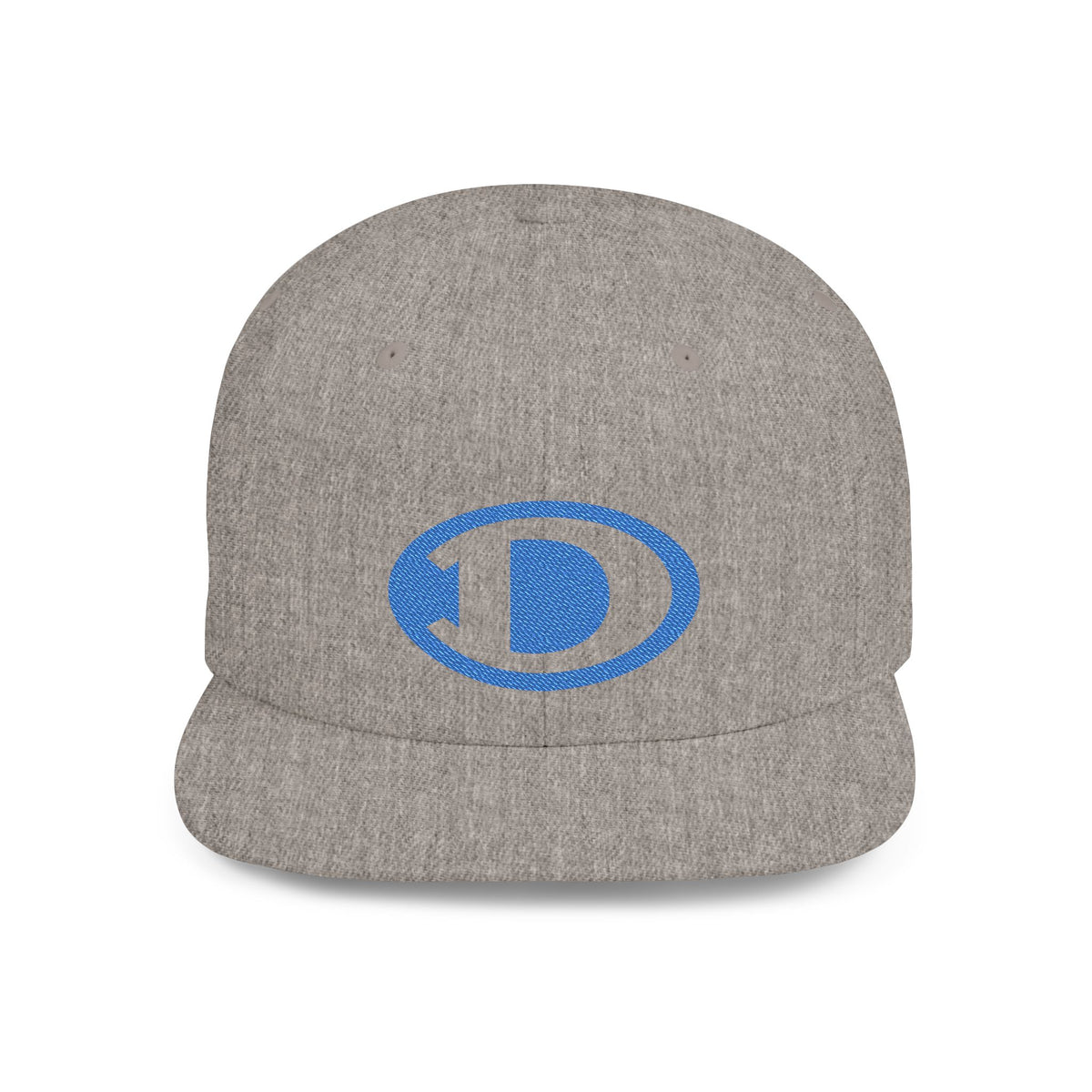 Decatur Eagles Flat Bill Snapback Hat — Vintage Distressed School Logo Cap