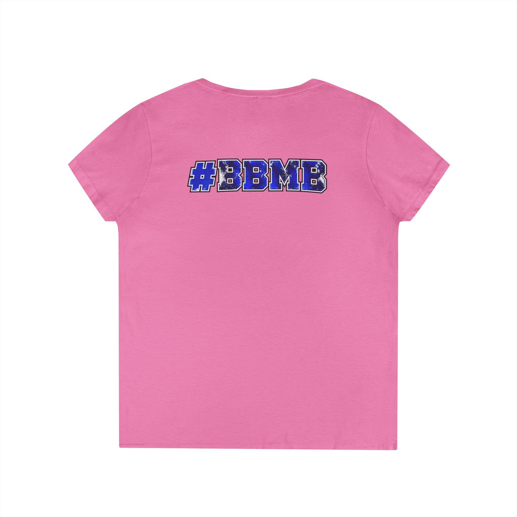 BBMB Ladies' V-Neck T-Shirt – Decatur Marching Band Graphic Tee (#BBMB)