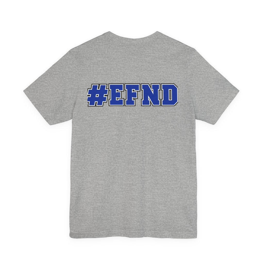 Decatur Football Eagle Tee — #EFND Back Graphic