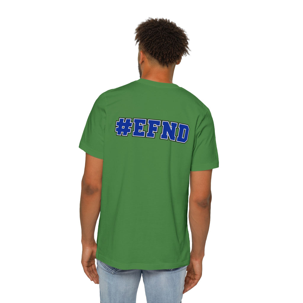 Eagle Dolls Cheer Tee — Cowboy Boots & Pom Design with #EFND Backprint