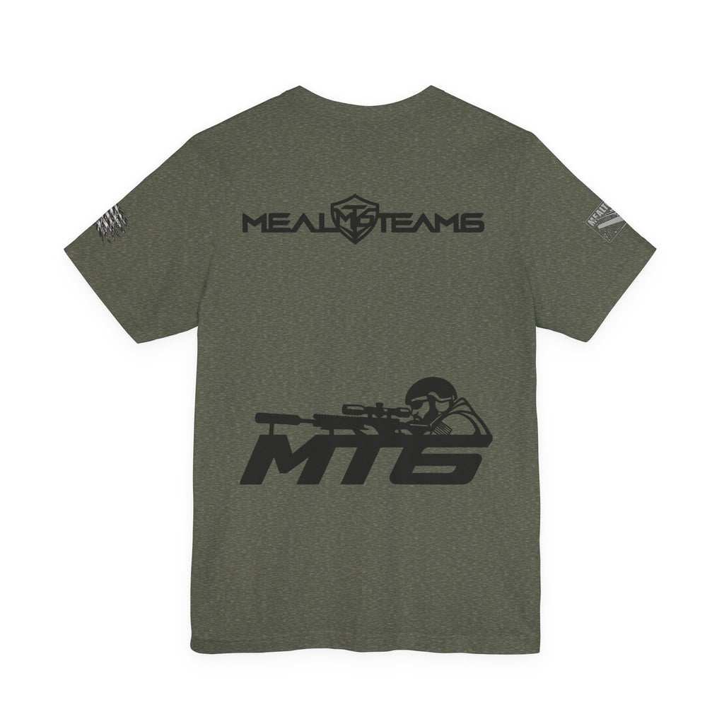 MT6 Sniper Logo Tee — Military Tactical Shooter Graphic T-Shirt