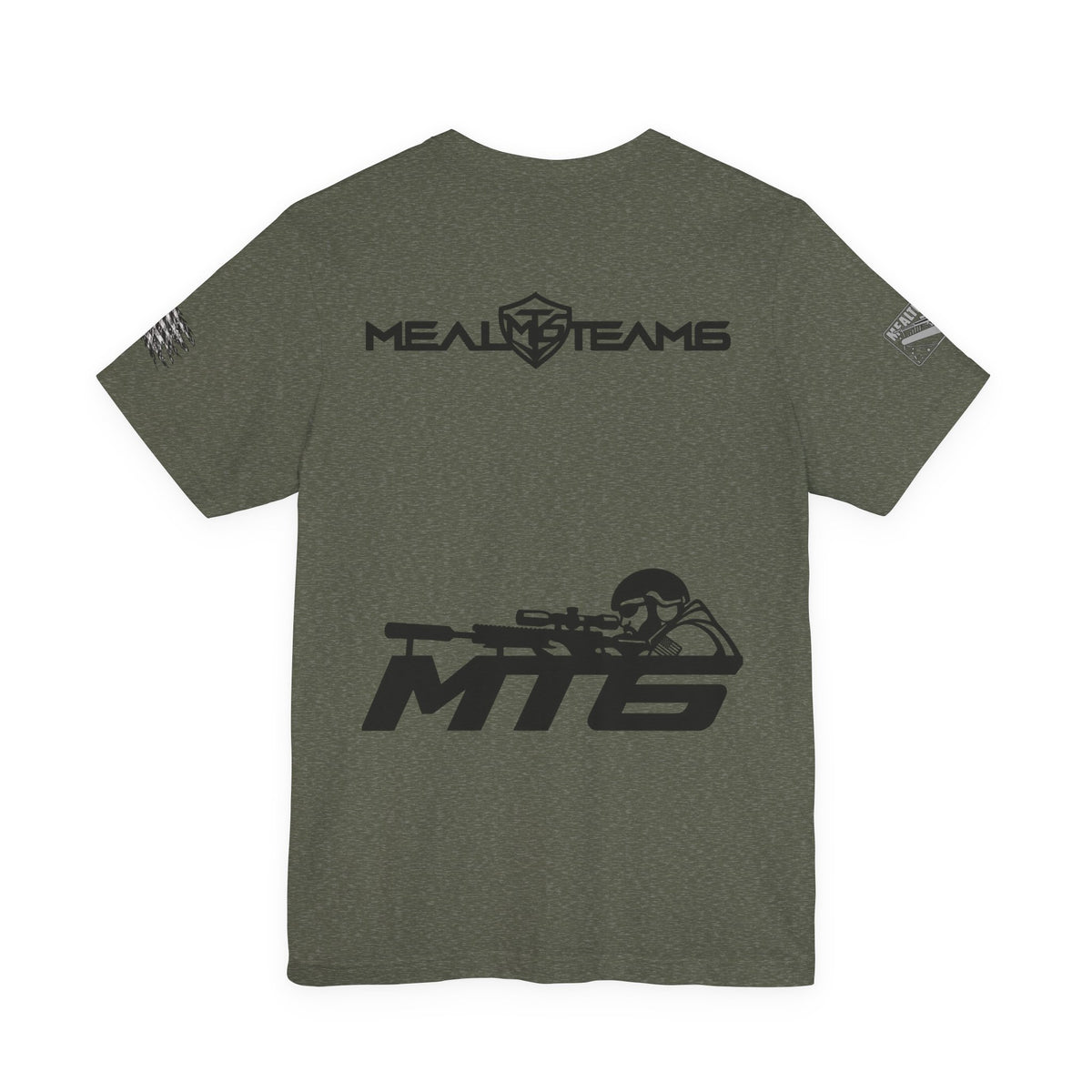 MT6 Sniper Logo Tee — Military Tactical Shooter Graphic T-Shirt
