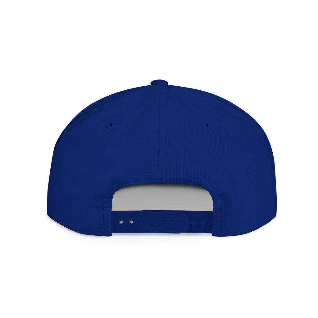 Decatur Eagles Flat Bill Snapback Hat — Vintage Distressed School Logo Cap