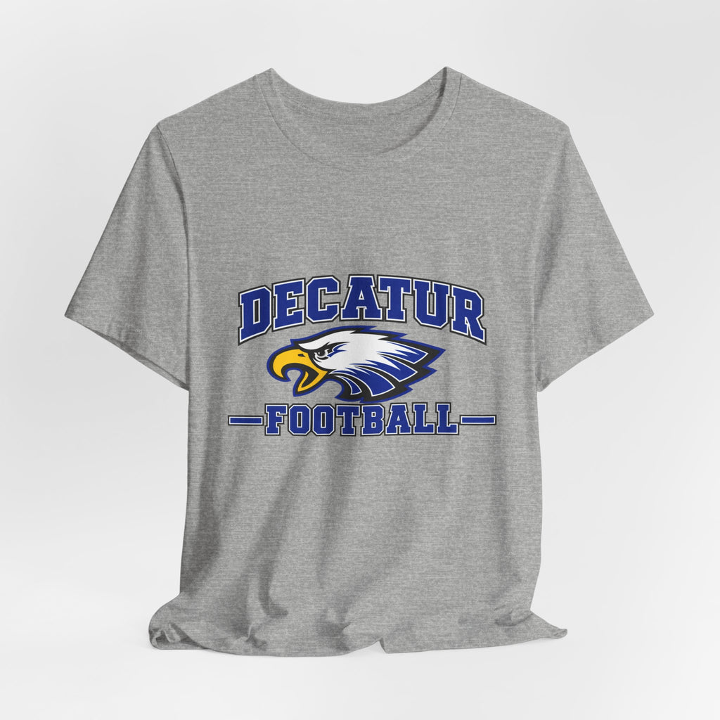Decatur Football Eagle Tee — #EFND Back Graphic