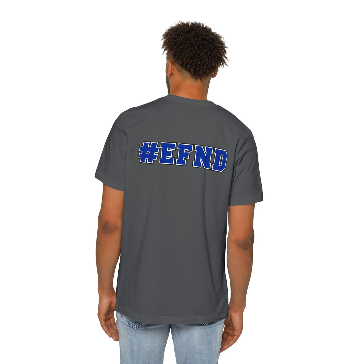 Eagle Dolls Cheer Tee — Cowboy Boots & Pom Design with #EFND Backprint