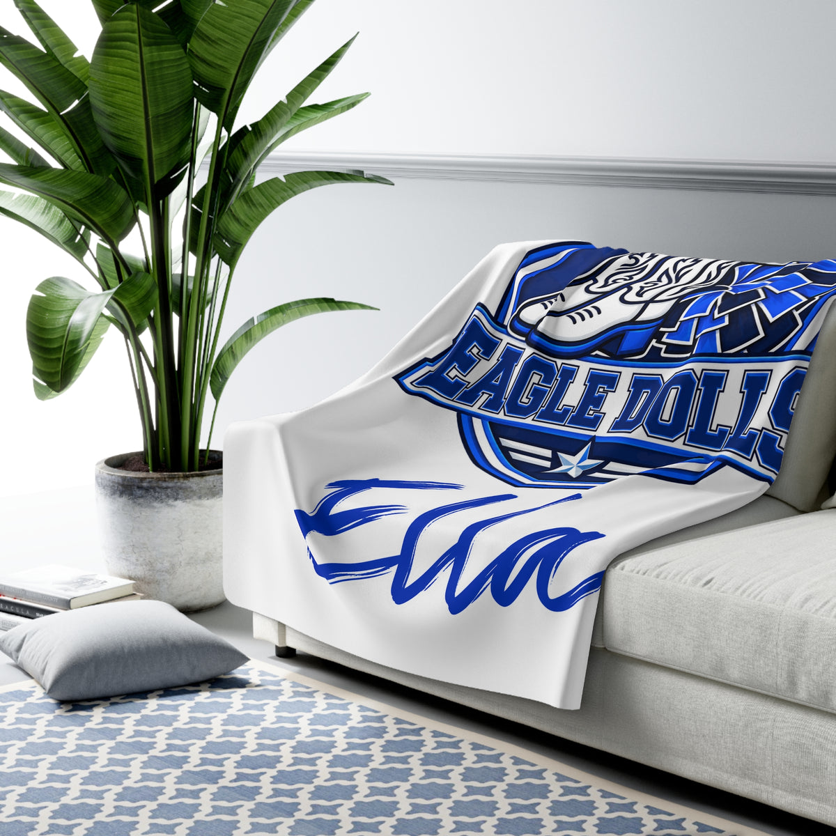 Sherpa Fleece Blanket (Ella)