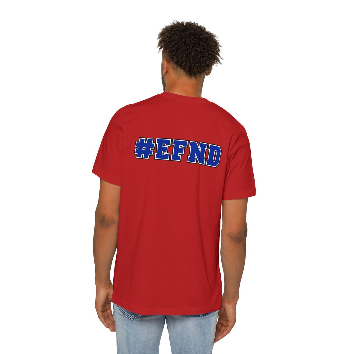 Eagle Dolls Cheer Tee — Cowboy Boots & Pom Design with #EFND Backprint
