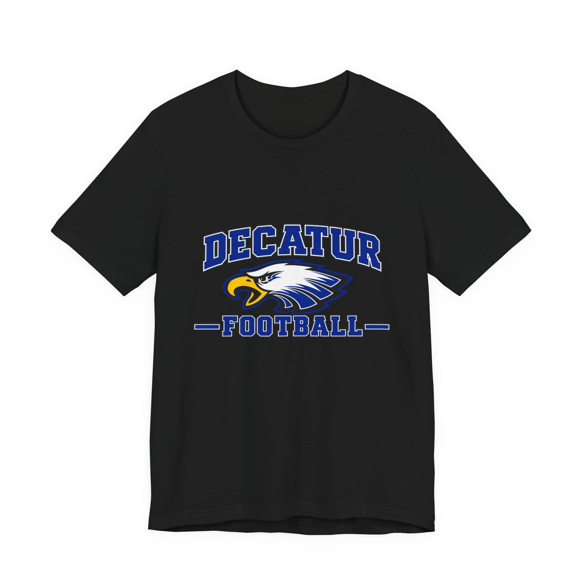 Decatur Football Eagle Tee — #EFND Back Graphic