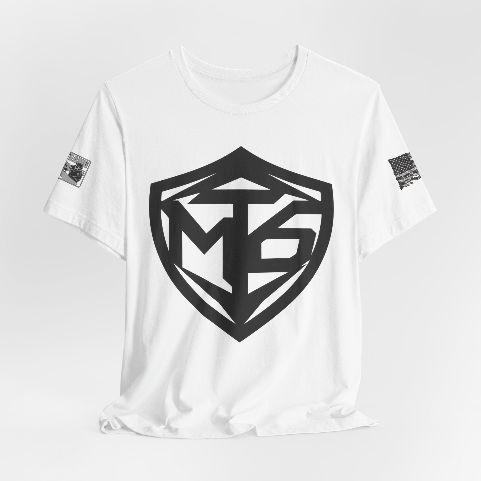 MT6 Sniper Logo Tee — Military Tactical Shooter Graphic T-Shirt